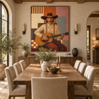 ARBYNART Vintage Americana Art | Melody of the Arid Plains