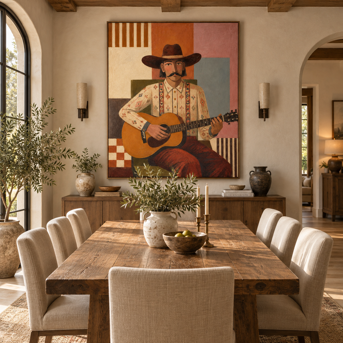 ARBYNART Vintage Americana Art | Melody of the Arid Plains