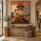 ARBYNART Vintage Americana Art | Melody of the Arid Plains