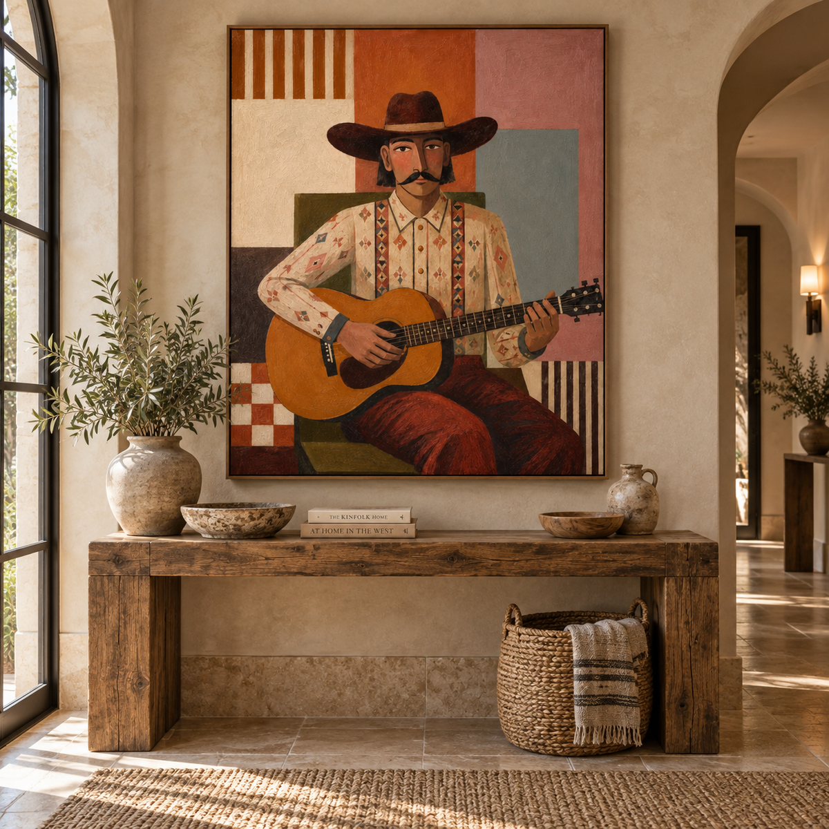 ARBYNART Vintage Americana Art | Melody of the Arid Plains