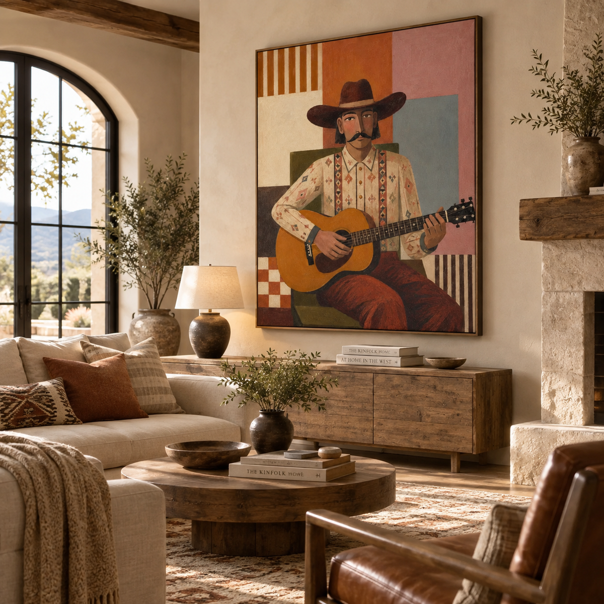 ARBYNART Vintage Americana Art | Melody of the Arid Plains