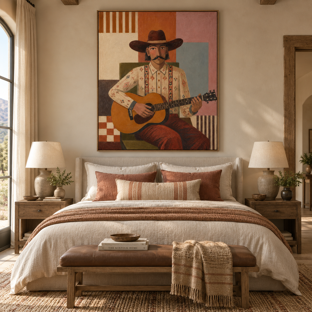 ARBYNART Vintage Americana Art | Melody of the Arid Plains