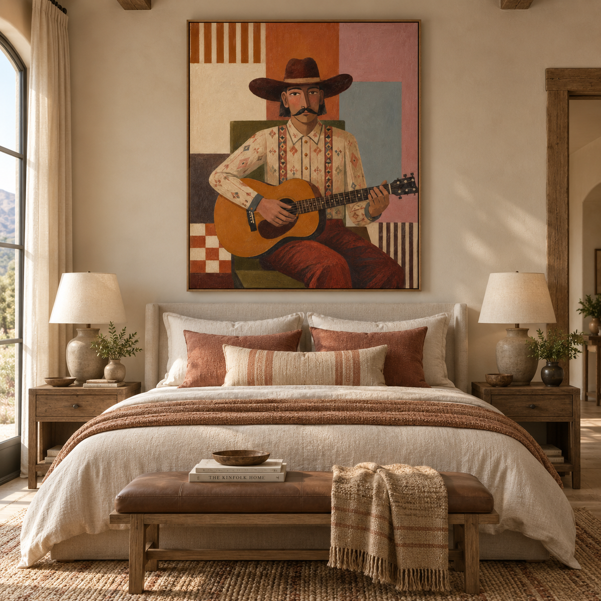 ARBYNART Vintage Americana Art | Melody of the Arid Plains