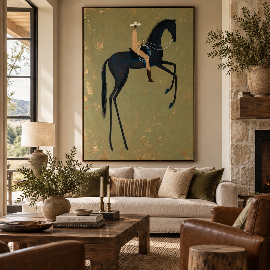 ARBYNART Vintage Americana Art | Midnight Grace