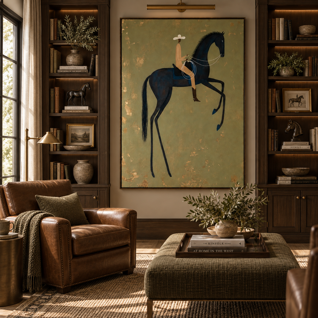 ARBYNART Vintage Americana Art | Midnight Grace