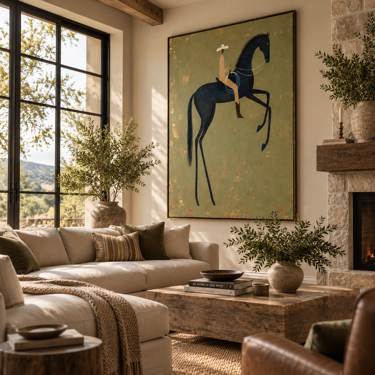 ARBYNART Vintage Americana Art | Midnight Grace