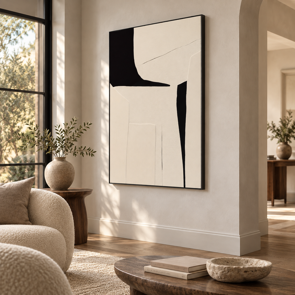 ARBYNART Abstract Art | Minimal Shape Balance