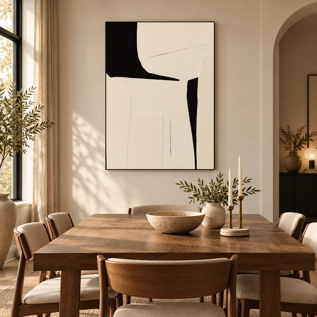 ARBYNART Abstract Art | Minimal Shape Balance