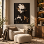 ARBYNART 3D Textured Art | Monochrome Figure Gesture
