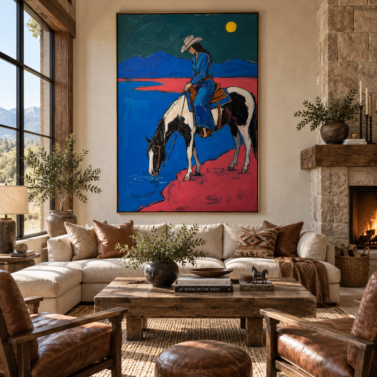 ARBYNART POP Art | Moonlit Water Rider
