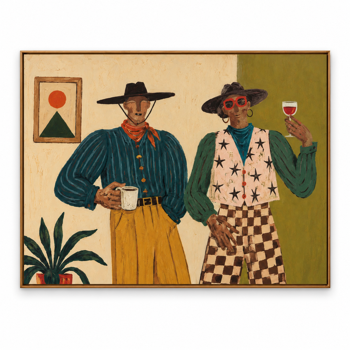 ARBYNART Vintage Americana Art | Morning Coffee, Evening Toast