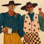 ARBYNART Vintage Americana Art | Morning Coffee, Evening Toast