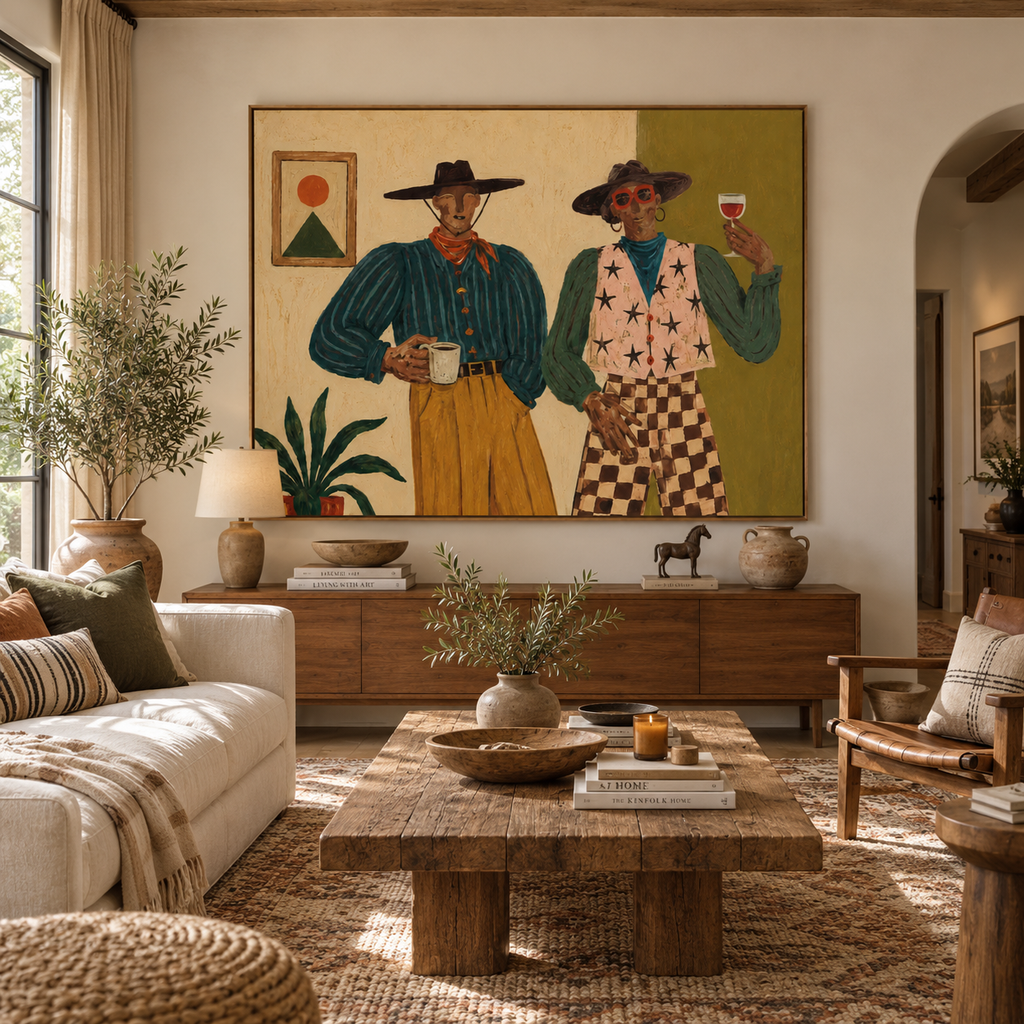 ARBYNART Vintage Americana Art | Morning Coffee, Evening Toast