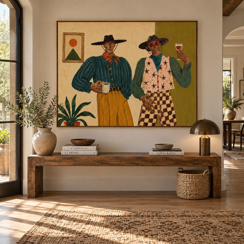 ARBYNART Vintage Americana Art | Morning Coffee, Evening Toast