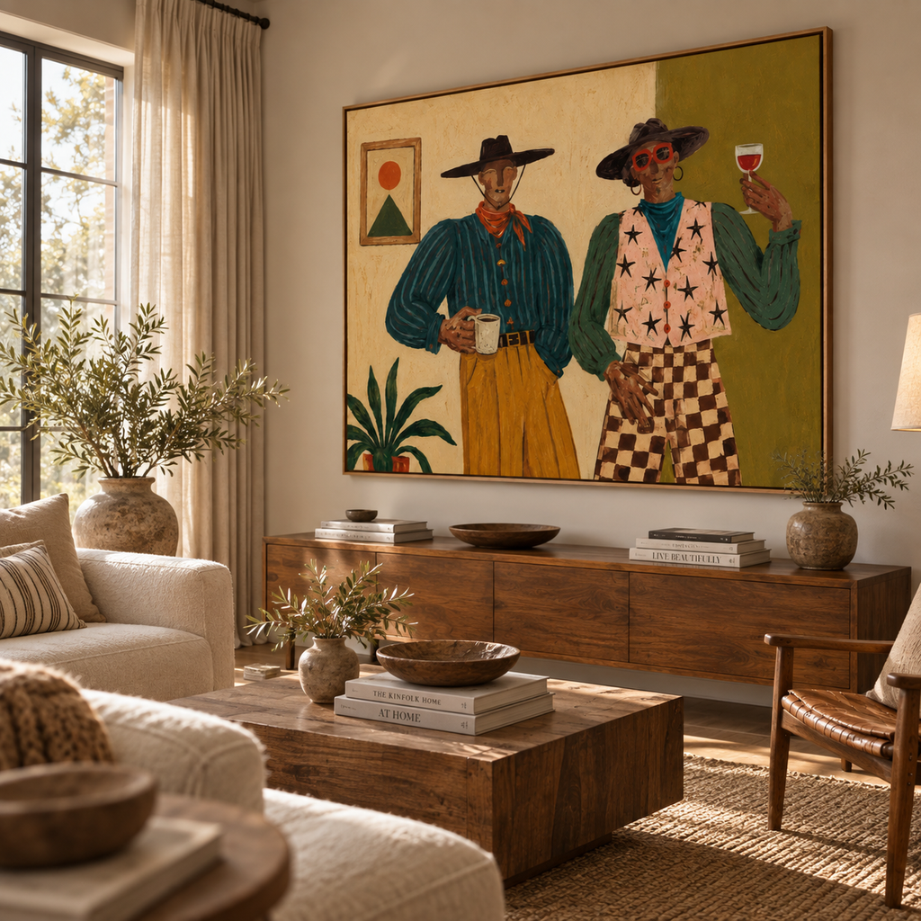 ARBYNART Vintage Americana Art | Morning Coffee, Evening Toast