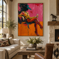 ARBYNART POP Art | Neon Cowgirl