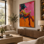 ARBYNART POP Art | Neon Cowgirl