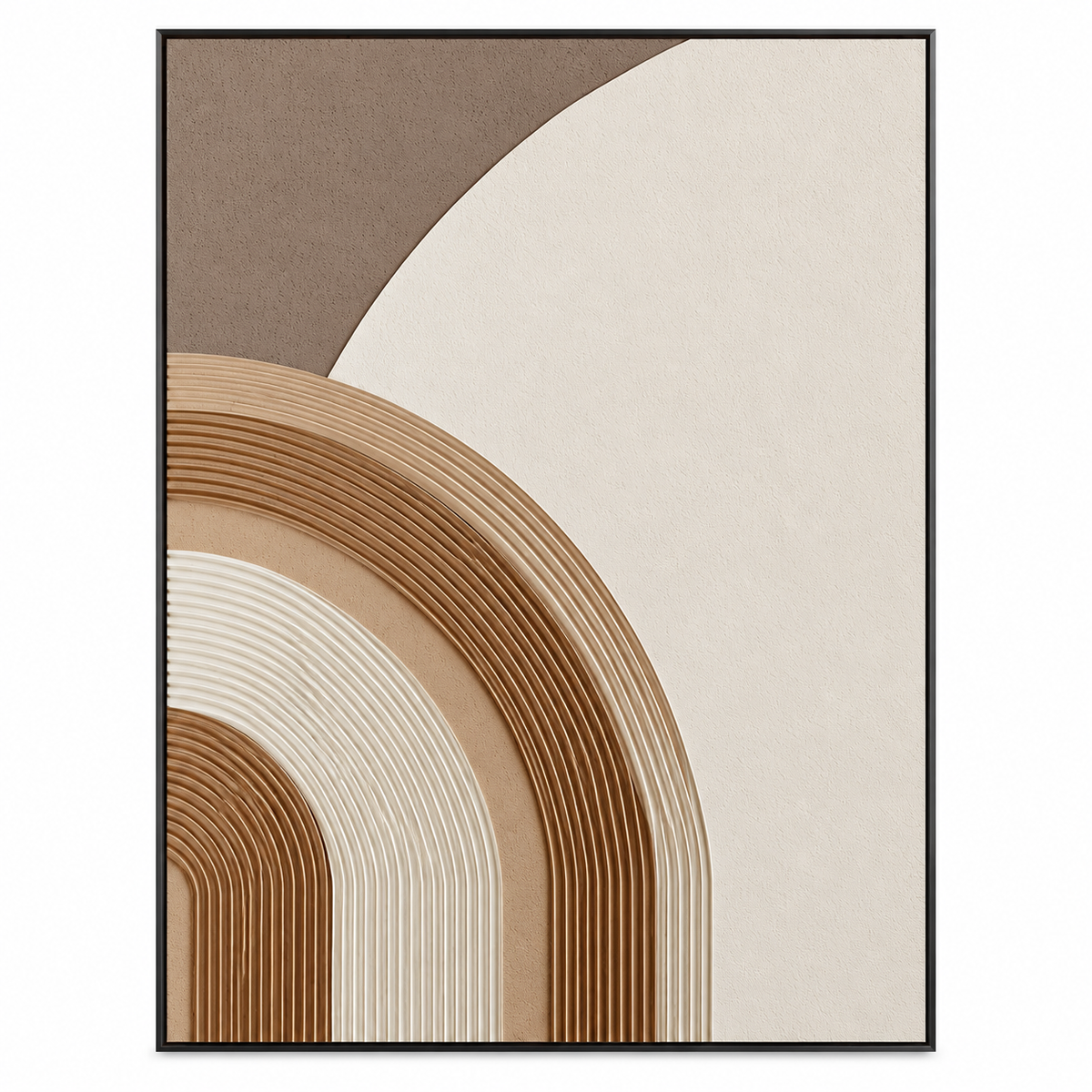 ARBYNART 3D Textured Art | Neutral Arch Relief
