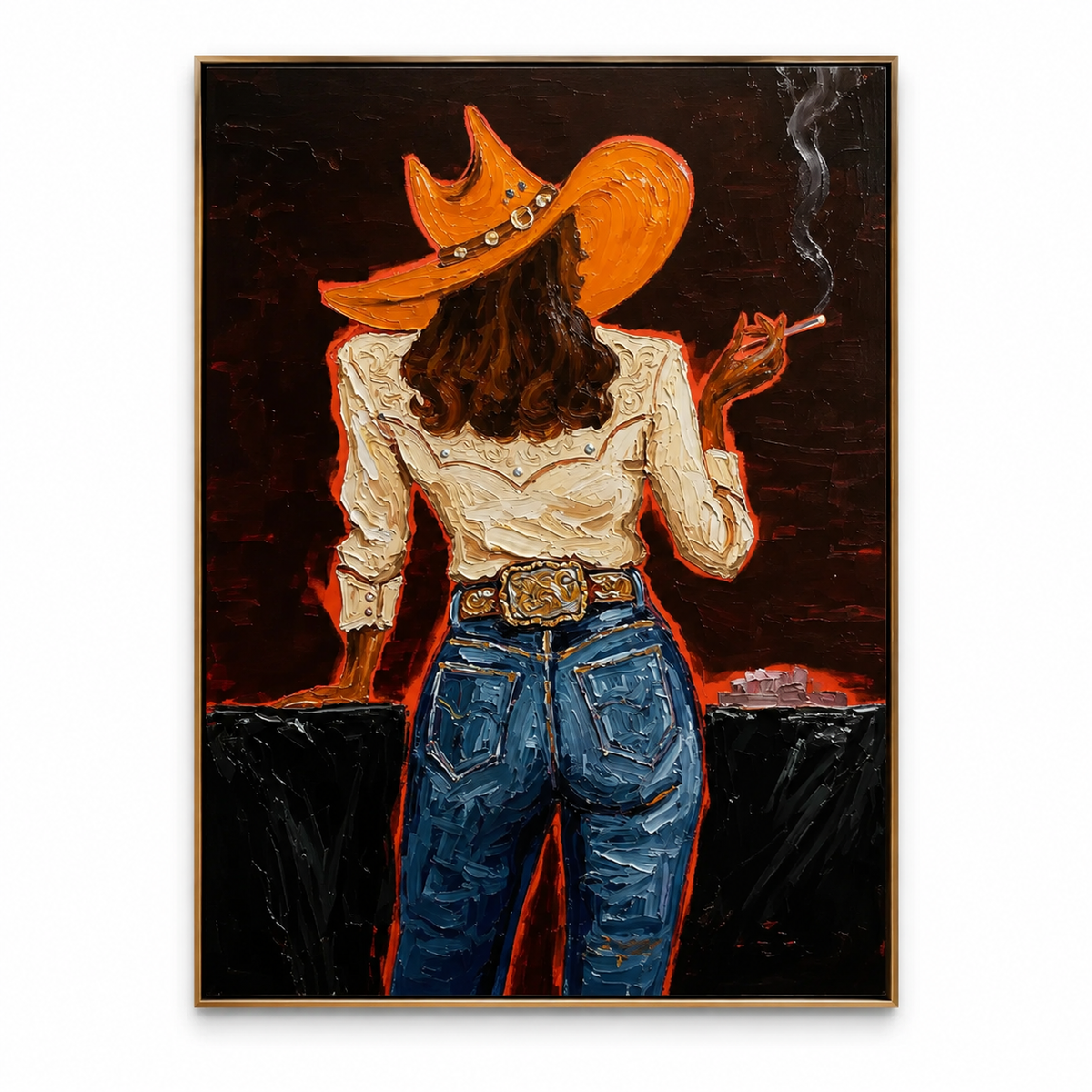 ARBYNART POP Art | Night Hat Smoke