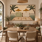 ARBYNART Vintage Americana Art | Ocean Balcony Repose