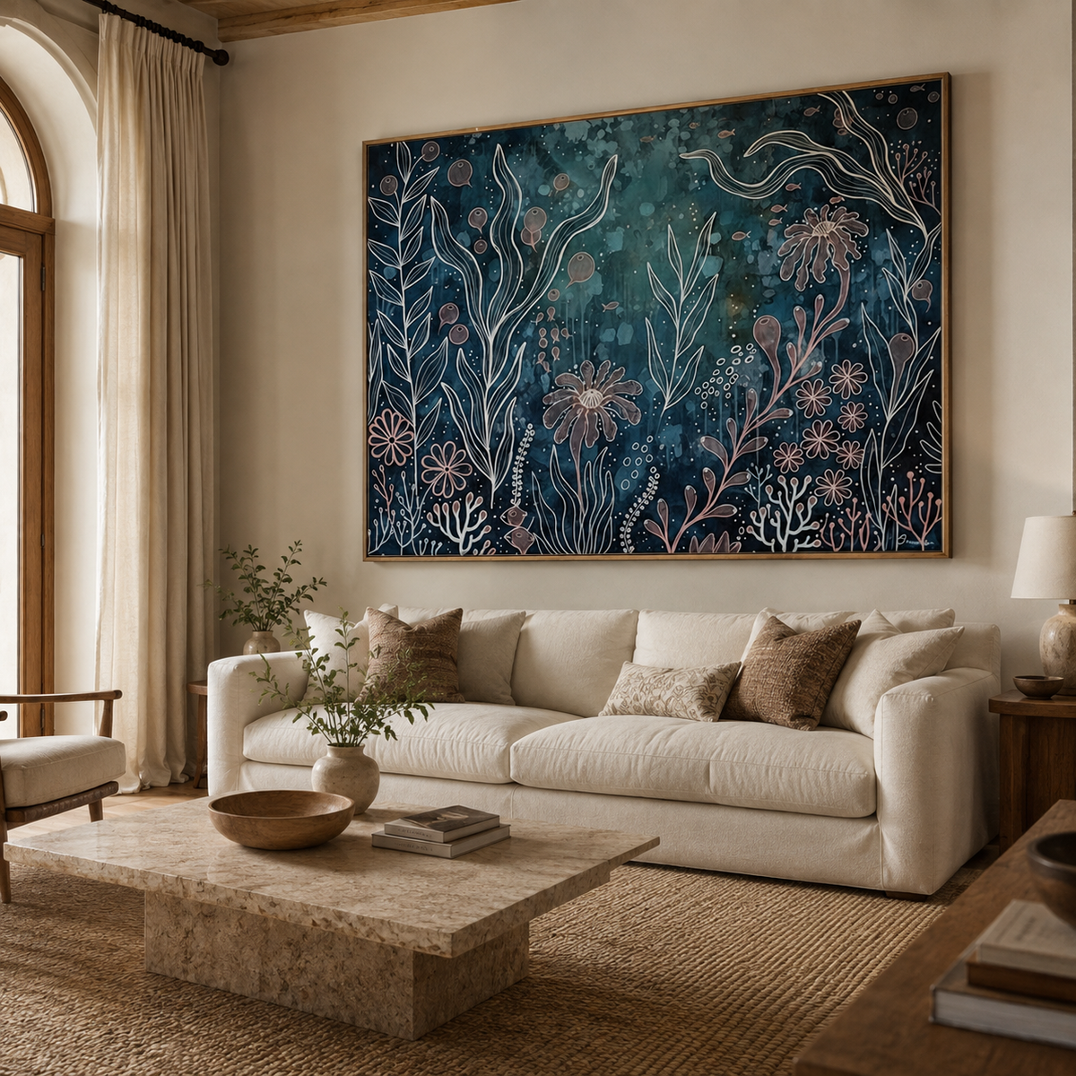 ARBYNART Bohemian Art | Oceanic Garden