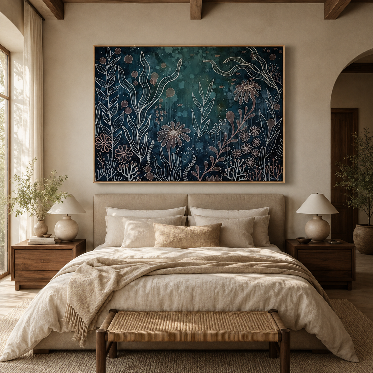 ARBYNART Bohemian Art | Oceanic Garden