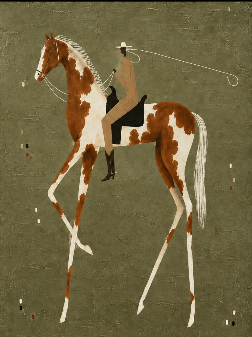 ARBYNART Vintage Americana Art | Ochre Daydream
