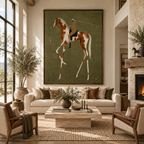 ARBYNART Vintage Americana Art | Ochre Daydream