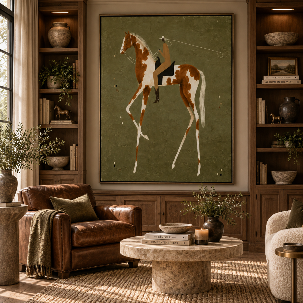 ARBYNART Vintage Americana Art | Ochre Daydream