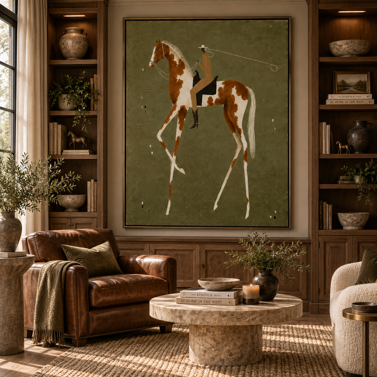 ARBYNART Vintage Americana Art | Ochre Daydream