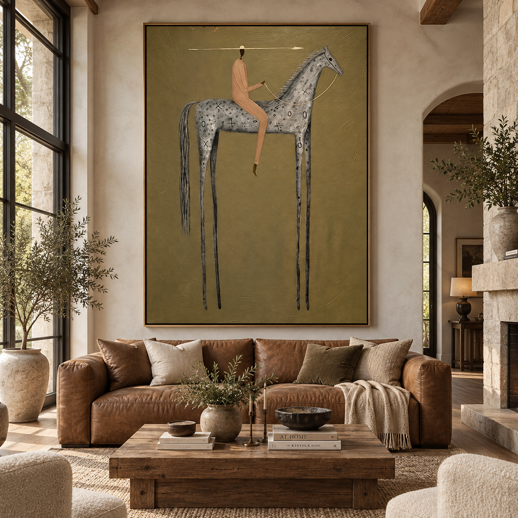 ARBYNART Vintage Americana Art | Olive Ascension