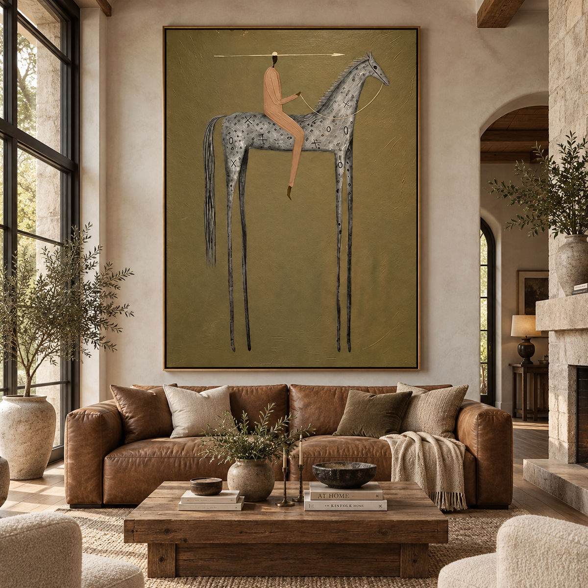ARBYNART Vintage Americana Art | Olive Ascension