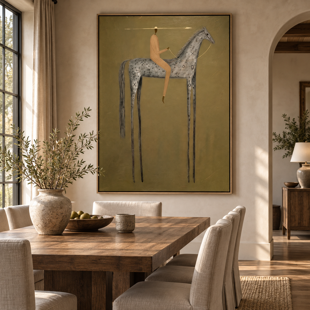 ARBYNART Vintage Americana Art | Olive Ascension