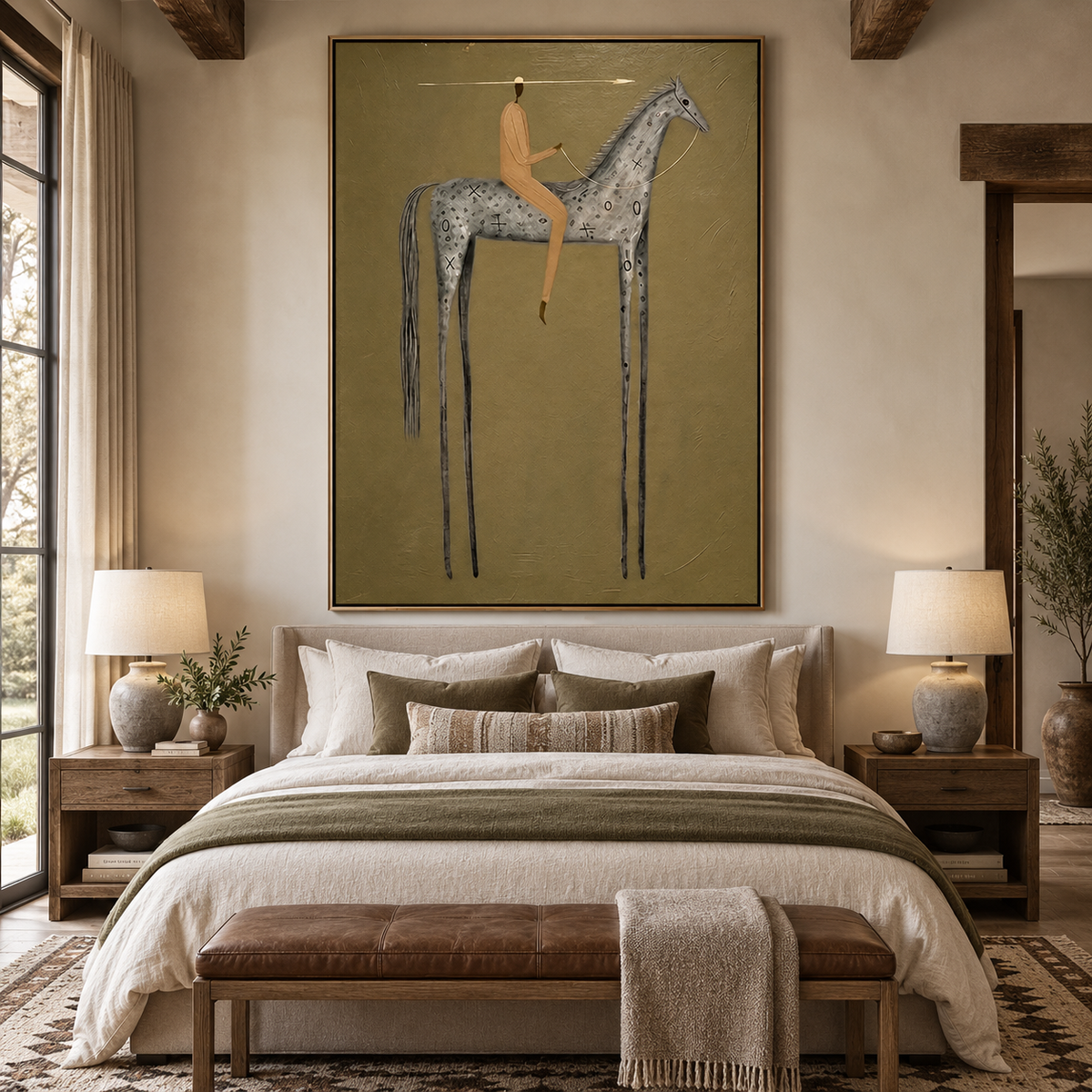 ARBYNART Vintage Americana Art | Olive Ascension