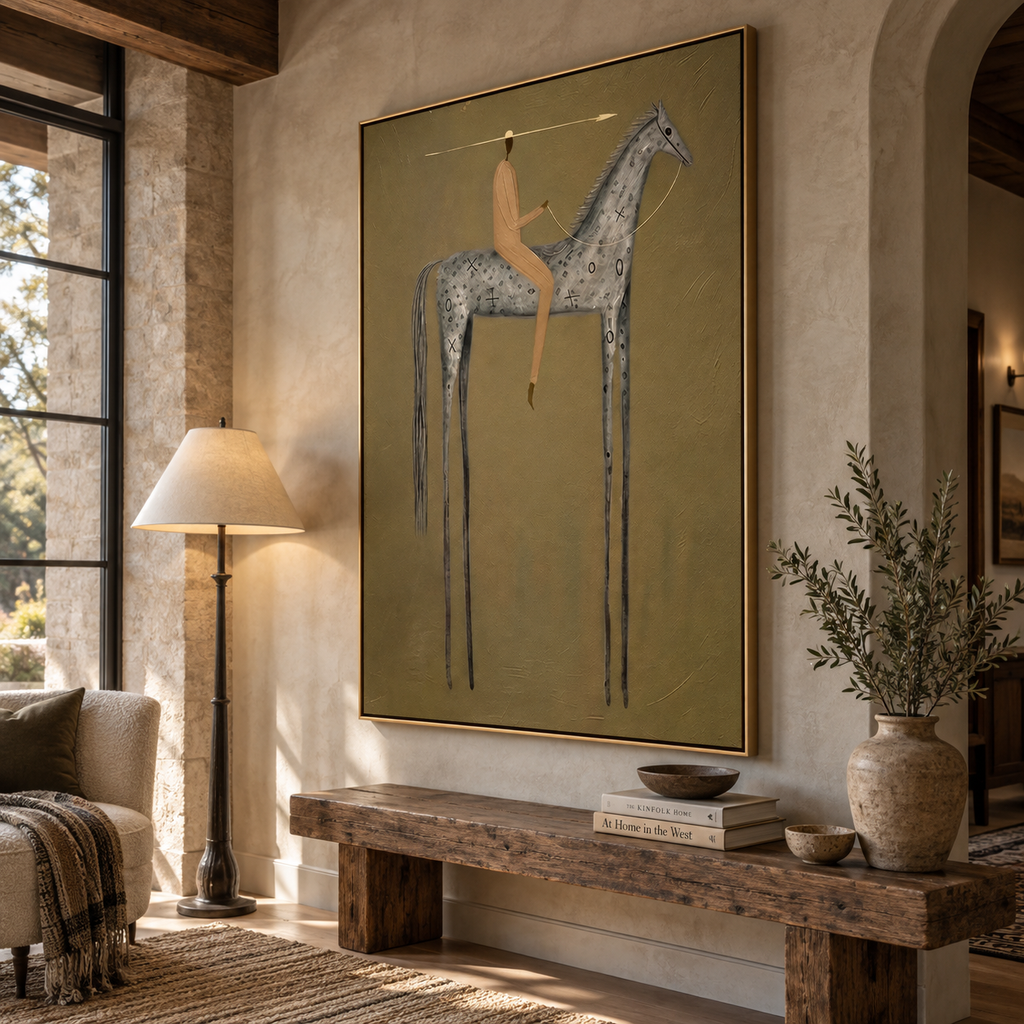 ARBYNART Vintage Americana Art | Olive Ascension