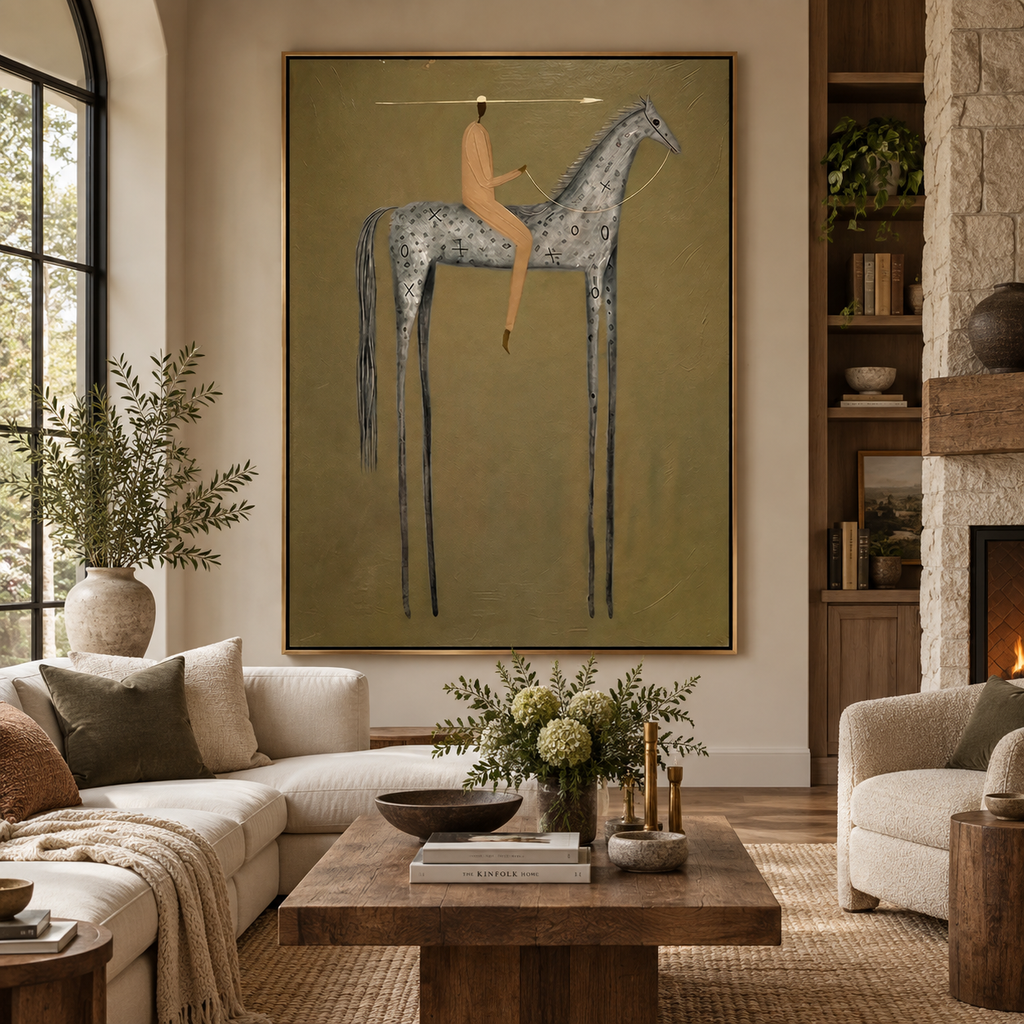 ARBYNART Vintage Americana Art | Olive Ascension