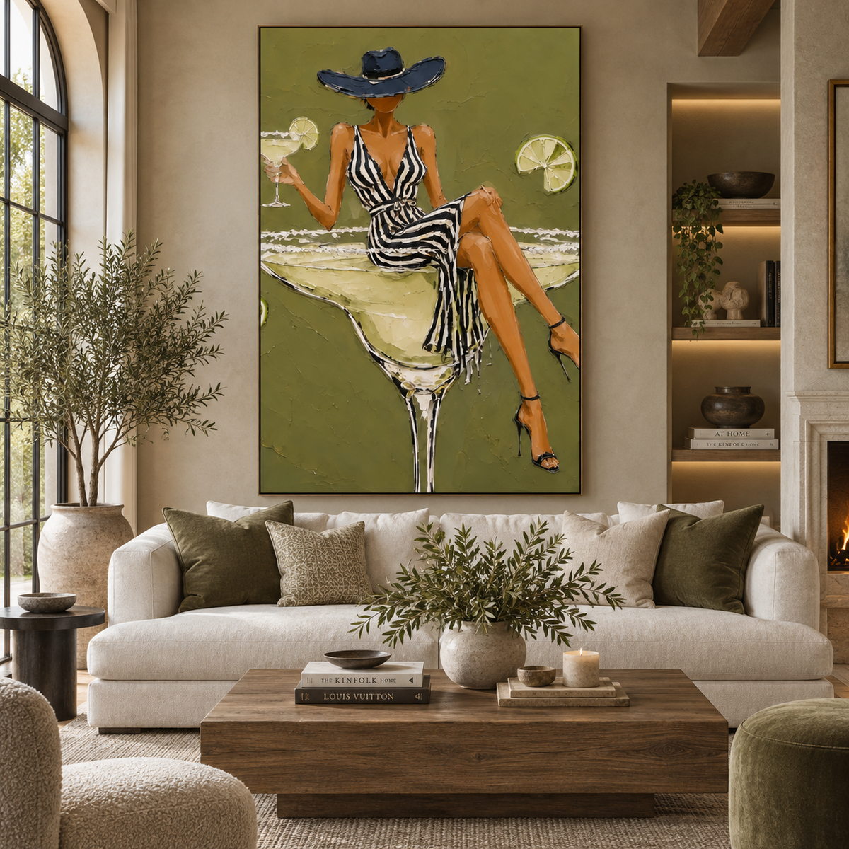 ARBYNART POP Art | Olive Moments of Citrus Dreams