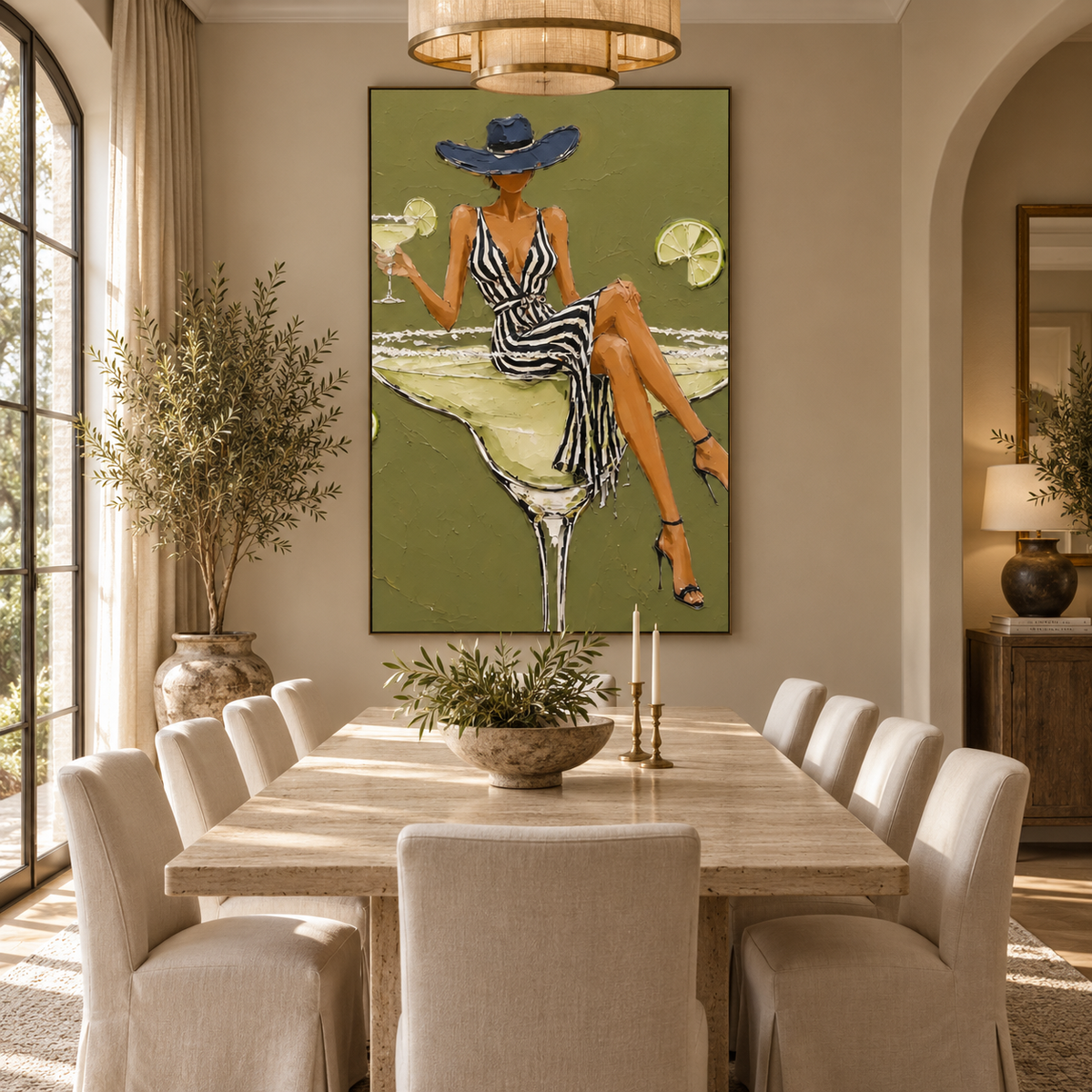 ARBYNART POP Art | Olive Moments of Citrus Dreams