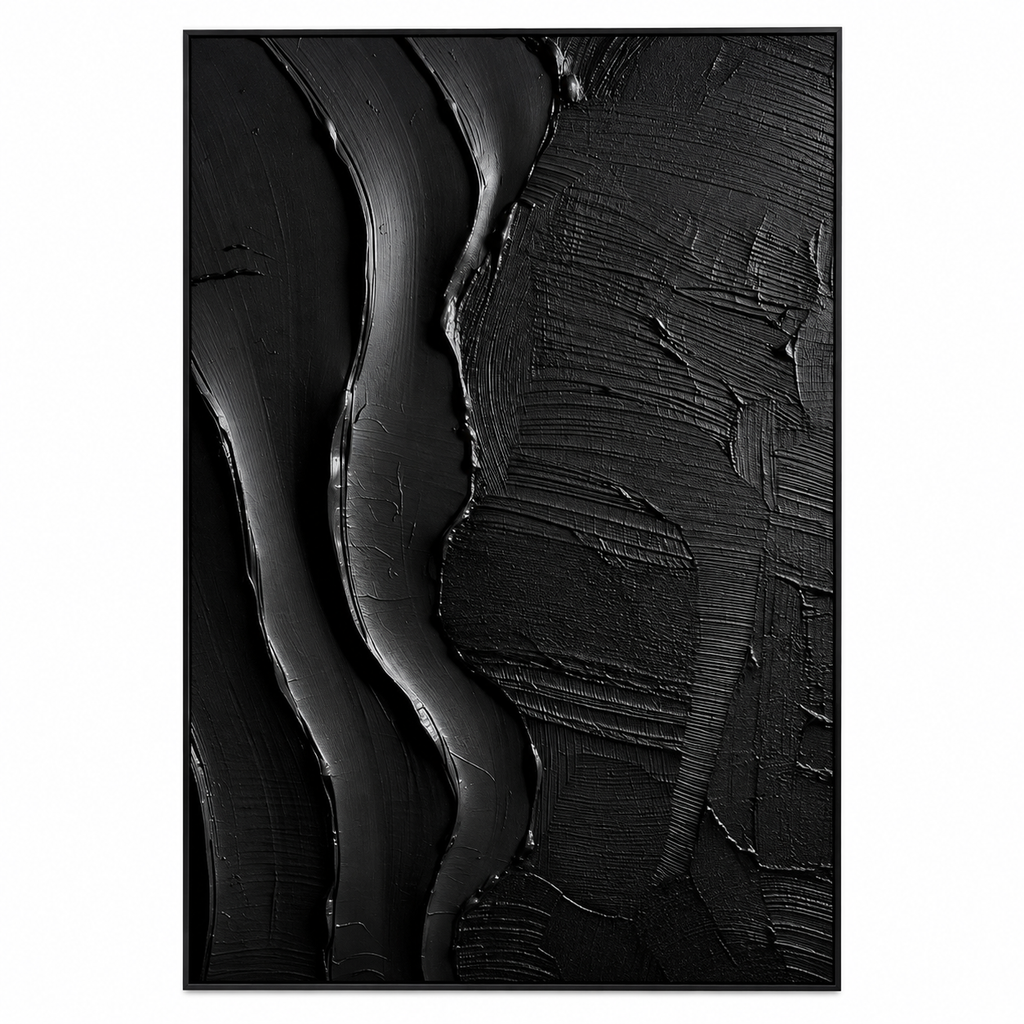 ARBYNART 3D Textured Art | Onyx Flow Texture