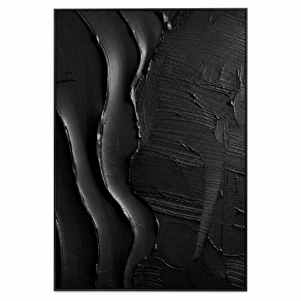 ARBYNART 3D Textured Art | Onyx Flow Texture