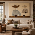 ARBYNART Vintage Americana Art | Over a Quiet Coffee Break