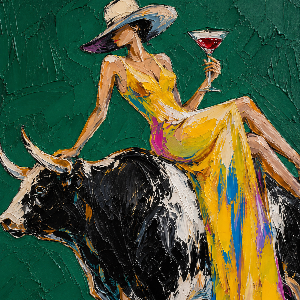 ARBYNART POP Art | Jade Twilight of Wild Poise