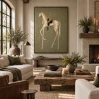 ARBYNART Vintage Americana Art | Pale Canter