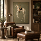 ARBYNART Vintage Americana Art | Pale Canter