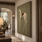ARBYNART Vintage Americana Art | Pale Canter