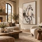 ARBYNART Americana Art | Pale Horse in Stride