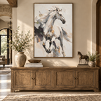 ARBYNART Americana Art | Pale Horse in Stride