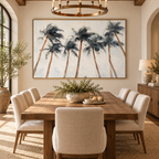 ARBYNART Impressionist Art | Palms Dancing in Coastal Winds