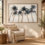 ARBYNART Impressionist Art | Palms Dancing in Coastal Winds