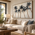 ARBYNART Impressionist Art | Palms Dancing in Coastal Winds